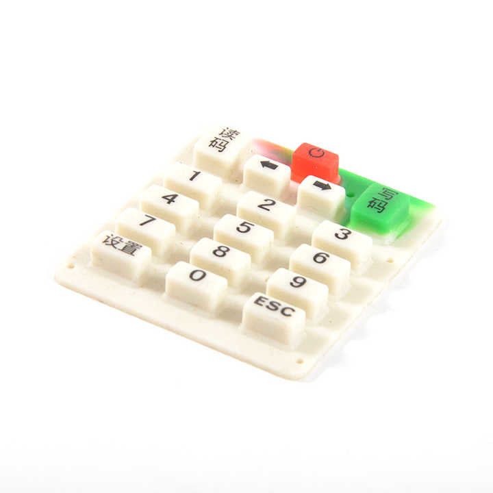 Customized Silicone Rubber Key with Optional Backlight for Brightness ...