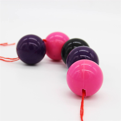 Custom High Temperature Bouncing Soft Hard Holes Color Silicone Rubber Ball Belt Holes