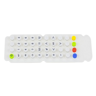 Industrial Silicone Rubber Keypad with Optional LED Backlight