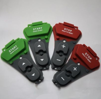 Noncorrosive 20 Shore A Silicone Push Button For Treadmill