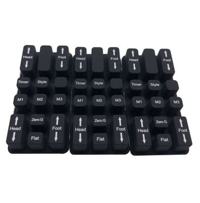 60 Shore A Silicone Membrane Switch Keyboard For Train