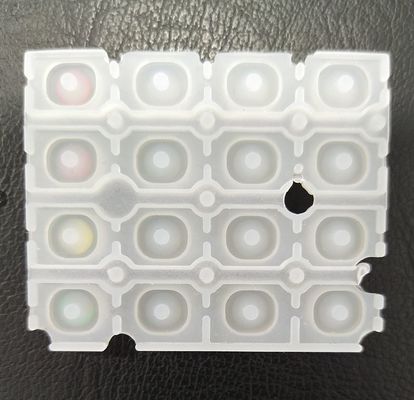 Transparent Silicone Rubber Keyboard Keys Laser Etching Printing