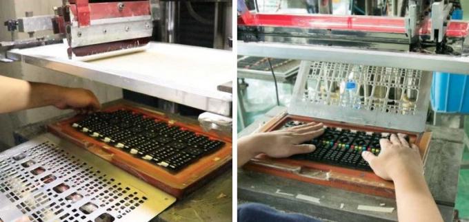UV Coated Silicone Rubber Keyboard 20 Shore A For Audio Equipment Remote Control 1
