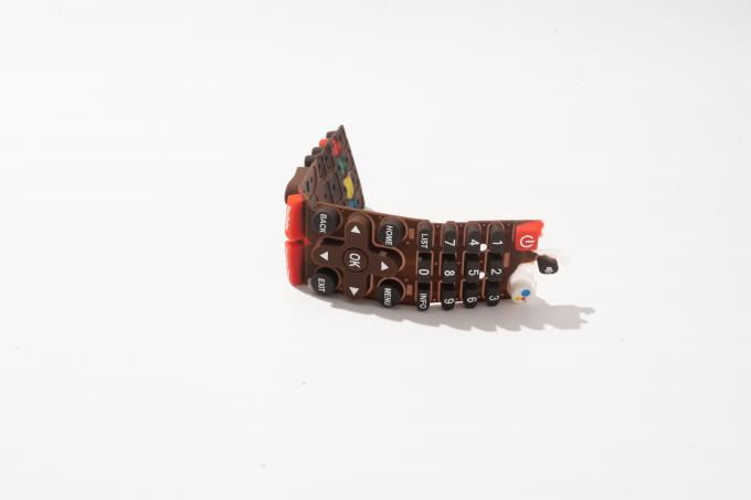 Remote Control Silicone Rubber Keys Customized Non Corrosive