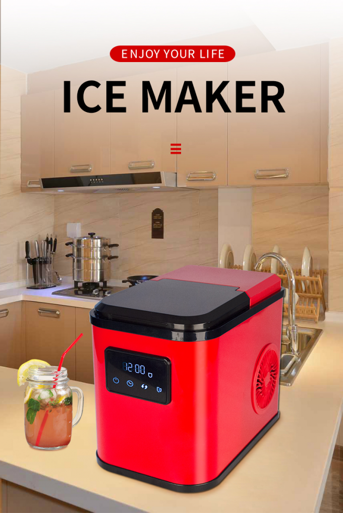 Custom Home Ice Maker Acrylic Glass Control Display Panel Ice Maker